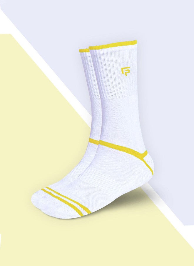 FOOTPRINTS Striped Calf Length Socks - Image 1